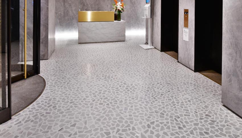 Terrazzo floors